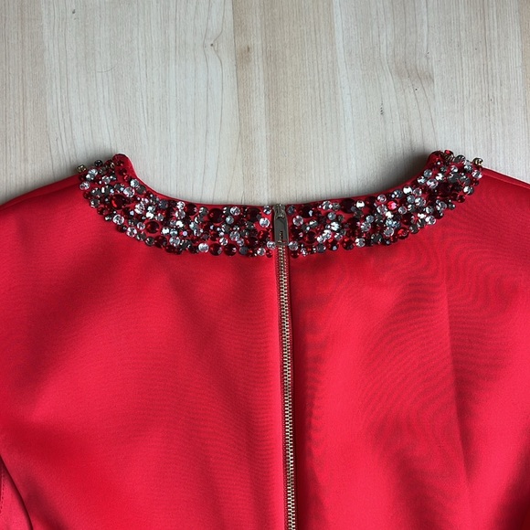 TED BAKER 'Cadyee' high neck bodycon midi dress - Picture 6 of 7